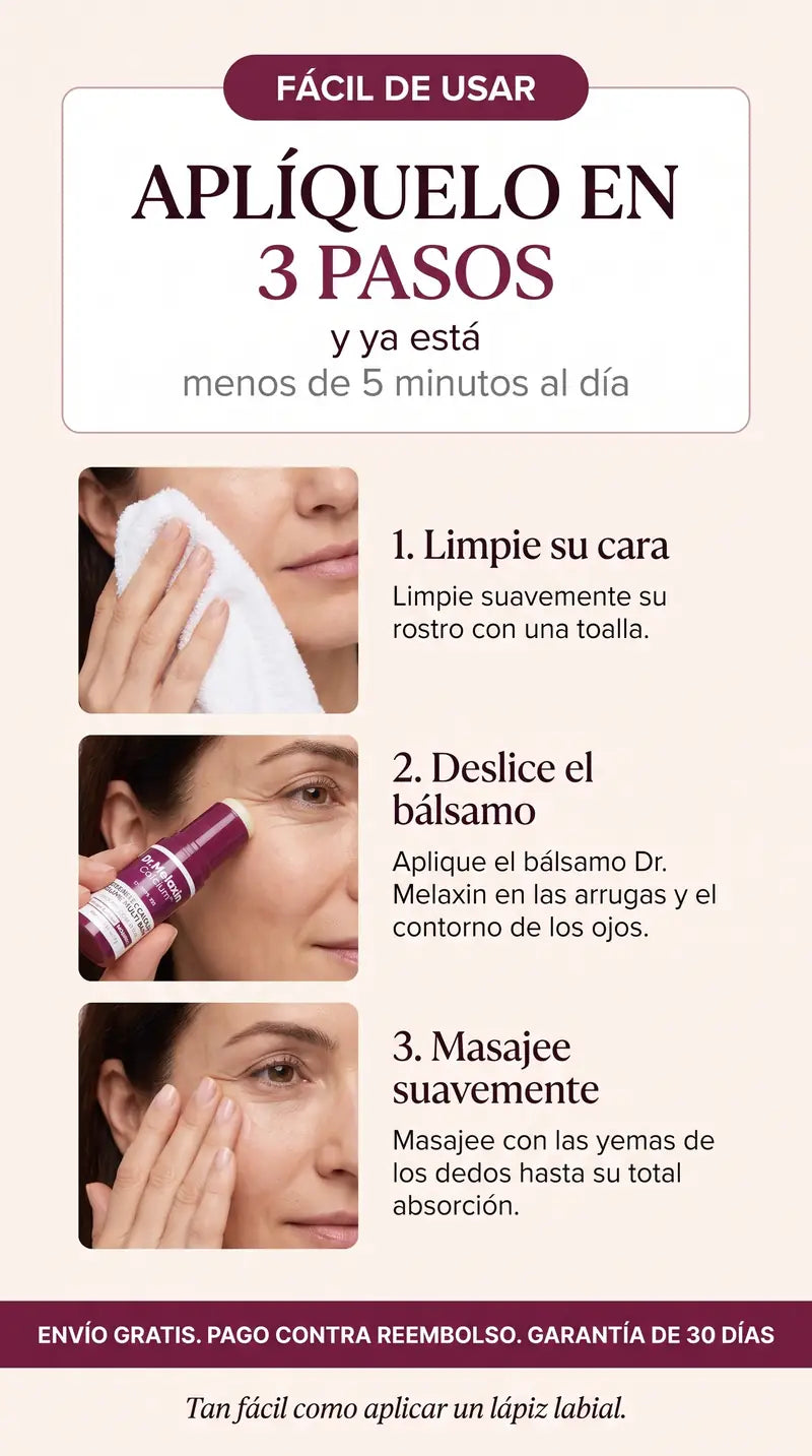 Aplícalo en 3 pasos