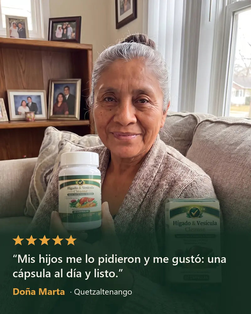 Reseña de Doña Marta con su Hígado & Vesícula Cleanse