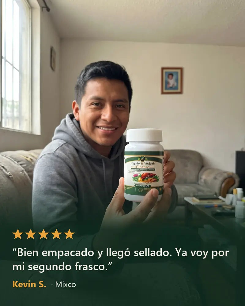 Reseña de Kevin S. con su Hígado & Vesícula Cleanse
