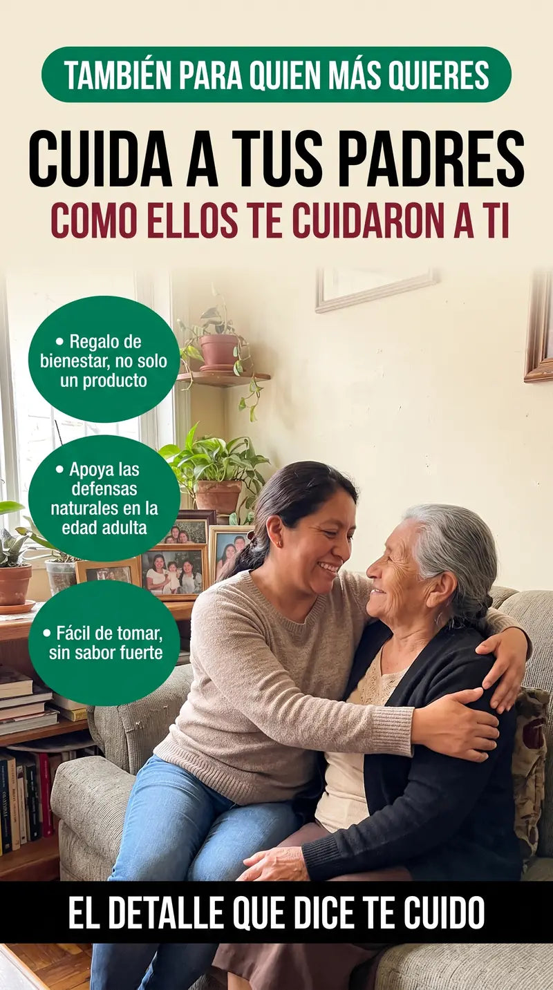Cuida a tus padres como ellos te cuidaron a ti