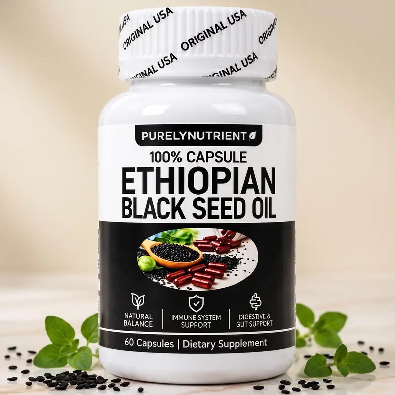 1 frasco Aceite de Semilla Negra Etíope