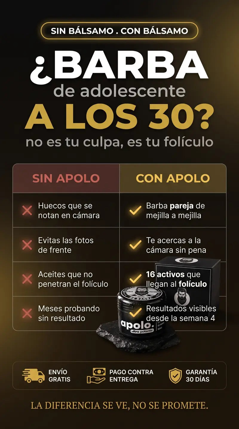Sin balsamo vs con balsamo Apolo: la diferencia se ve