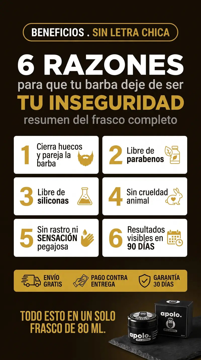 6 razones para que tu barba deje de ser tu inseguridad