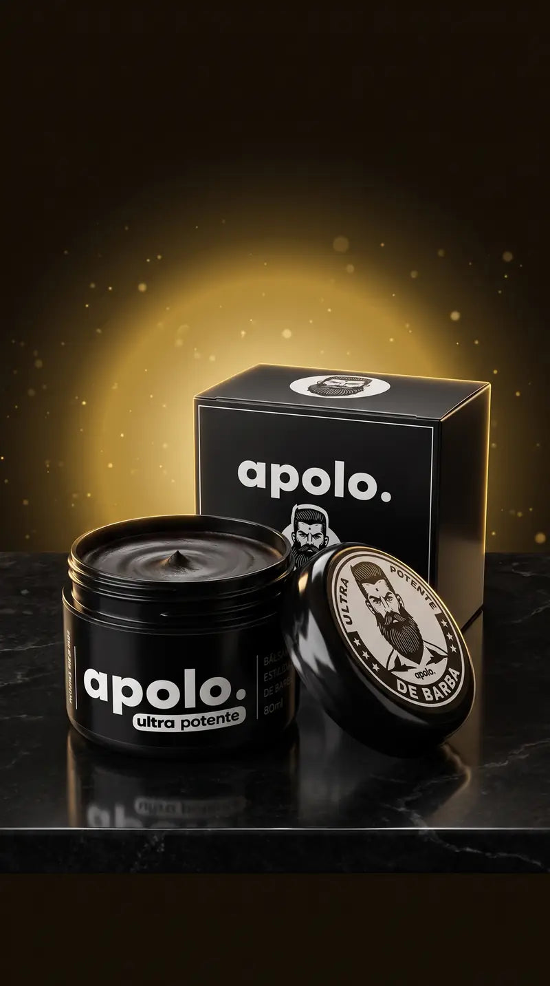 Bálsamo Estimulante de Barba Apolo Ultra Potente, 80 mL