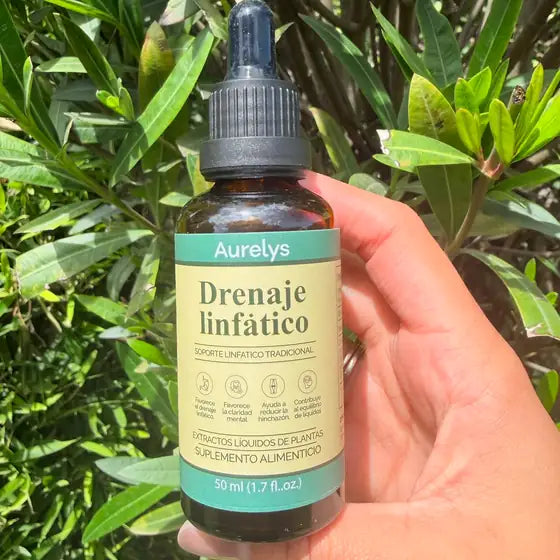 Frasco real de Drenaje Linfático Aurelys de 50 ml