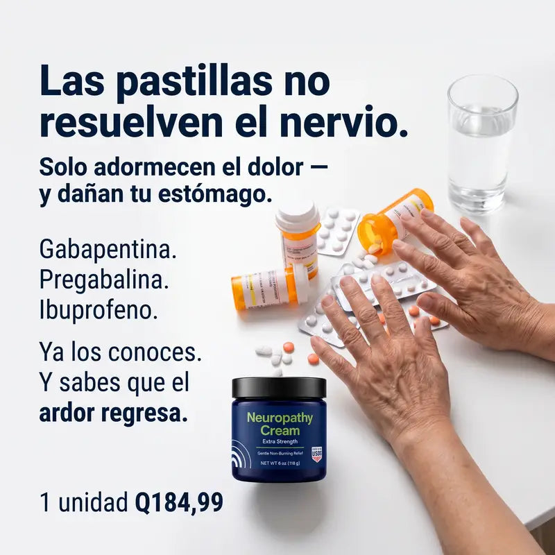 Las pastillas no resuelven el nervio